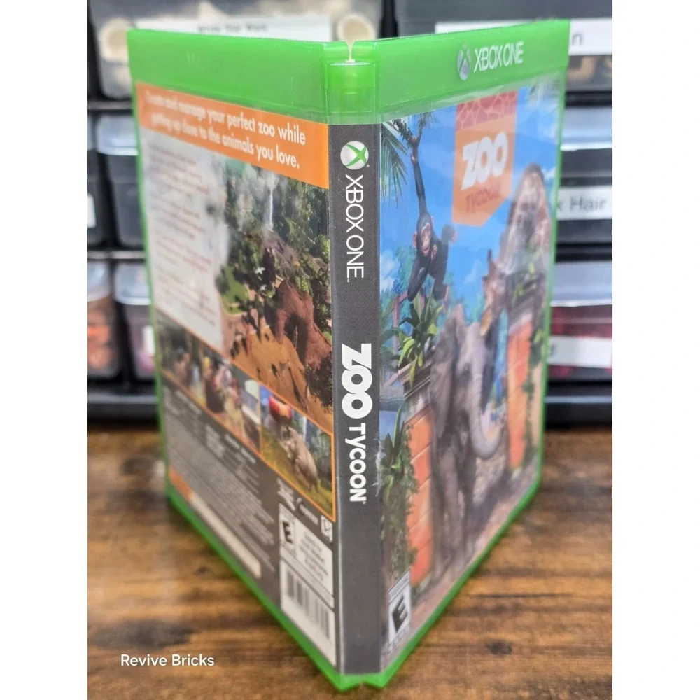 Zoo Tycoon (Microsoft Xbox One, 2013) Game‎ and Case Tested Working Great Cond.